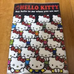 ハローキティ クリアファイル ノート付き