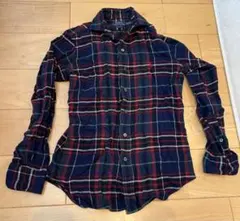 ラルフローレン　長袖 チェック　フランネルシャツ