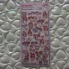 マイメロディ ボンボンドロップ シール