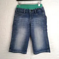 F.O KIDS　デニム7分丈パンツ　140