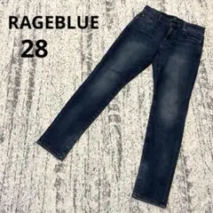 レイジブルー スキニーデニム ジーンズ 28 ブルー ウォッシュ加工 通年のサムネイル
