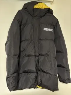 DSQUARED2 ダウンジャケット ミドル丈 ブラック 16y 試着のみ