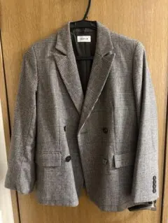 チェック柄 テーラードジャケット