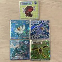 ポケモンウエハースチョコ　シール5枚セットのサムネイル