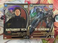 アーセナルベース　ハサウェイ Ξガンダム クスィー Uレア 2枚セット