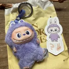 THE MONSTERS PIN FOR LOVE ミニラブブ パープル「？」