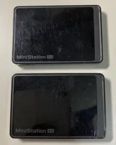 BUFFALO MiniStation 3.0 外付けHDD 2台セット