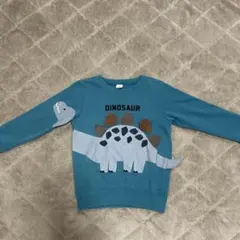 恐竜デザイン トレーナー 120cm