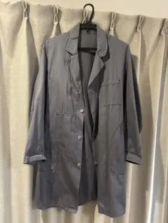貴重60's-70's ブリティッシュ ショップコート(グレー)のサムネイル