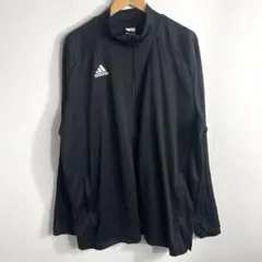 Vintage 00s アディダス ジャージ ロゴ 黒 モード ストリート