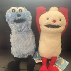 パペットスンスン　BIGぬいぐるみ WA！　スンスン　ノンノン　2点セット