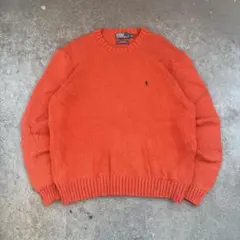 90s Polo Ralph Lauren コットンニットセーター