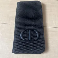 Dior 黒 ナイロン ジッパーポーチ