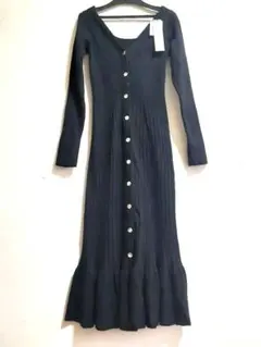 新品タグ付き ロイヤルパーティー ニットワンピース