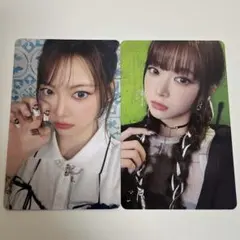 LESSERAFIM「DIFFERENT」北九州 HMVトレカ　セット　ウンチェ