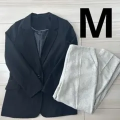 スーツ　ジャケット　パンツ　セット　M