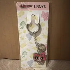 【新品】UNOVE アノブ パワーパフガールズ ブロッサム チャームキーホルダー