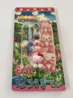 ご当地キティ 根付 日光 三猿 ファスナーストラップ 箱パッケージ