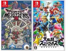 新品・未開封 2本 ドラゴンクエストモンスターズ3 スマッシュブラザーズ