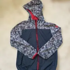 UNDER ARMOUR カモ柄 フルジップ パーカー YLG