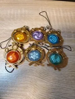 原神 神の目 稲妻 6種