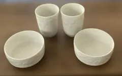 新品 たち吉 ゴールデンアップル 小皿＆カップ 4点セット ダイイチ エディオン
