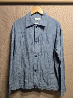 美品　イッセイミヤケ　ブラウス　長袖シャツ　plantation プリーツ ISSEY MIYAKE - 美品 イッセイミヤケ ブラウス 長袖シャツ plantation