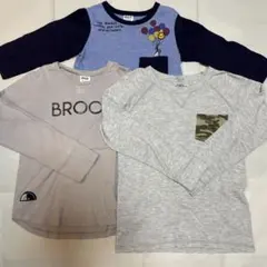 男の子１４０　長袖カットソー 3枚セット