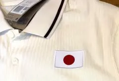 日の丸を背良い日本代表を応援❗️NIKE SB ポロシャツ 日本国旗 ホワイトW杯のサムネイル