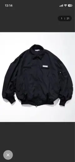 ろん様専用 CAHLUMN TW Twill Heli Crew Jacketのサムネイル