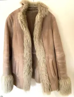 格安❣️極暖✨ユナイテッドアローズ　本革　ムートンコート