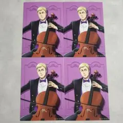 進撃の巨人　四重奏　BOX特典　ブロマイド　エルヴィン　4枚