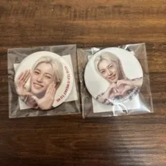 スキズ　フィリックス　ゴンチャ　缶バッジ 2個セット