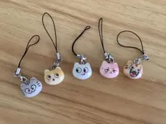 マスク ファスナー チャーム 猫 5個セット - メルカリ
