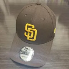 SDロゴ ブラウン 9FORTY ベースボールキャップ　NEWERA