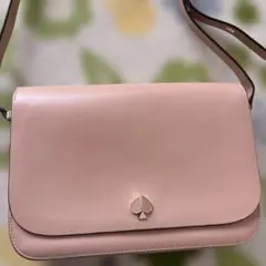 未使用品　Kate spade ピンク スムースレザー ショルダーバッグ