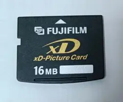 xDピクチャーカード 富士フィルム FUJIFILM 16MB 初期化済み