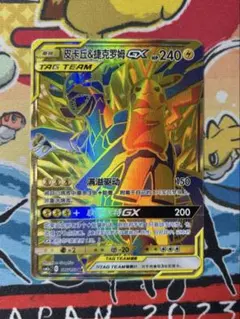 センタリング◎「ピカチュウ＆ゼクロムgx UR」【海外版】のサムネイル