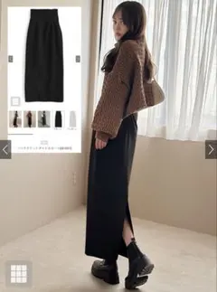 バックスリットタイトスカート[dk1081] Sサイズ　新品・タグ付き