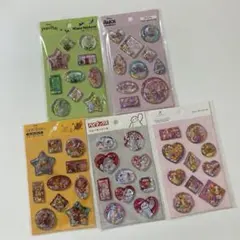 ディズニーウォーターシール　5点セット