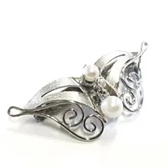 一点物☆英国アンティーク 蝶々 ブローチ