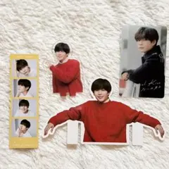 【まとめ売り5点】長尾謙杜セット ステッカー付＋おまけ付