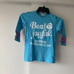 EASYFREAK 七分Tシャツ 120cm ブルーのサムネイル