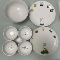 ミッフィー 食器セット 小鉢 丼 ケーキ皿 ローソン まとめ売り