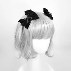 DimMoire 安全ピン×フリルリボン 2個set