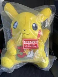 一番くじ ポケモン 30周年 ラストワン賞 ピカチュウ ぬいぐるみ F賞
