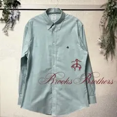 【ブルックスブラザーズ】スーピマコットンボタンダウンシャツ　M size