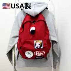 90sUSA製OutdoorProductsバックパックHoleワッペンリュックのサムネイル
