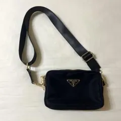 【美品】PRADA ノベルティ ウエストポーチ ショルダーバックのサムネイル