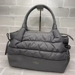 (美品)大人気、ケイトスペード、トートバッグ、大容量、A-4可、レザー、ナイロン